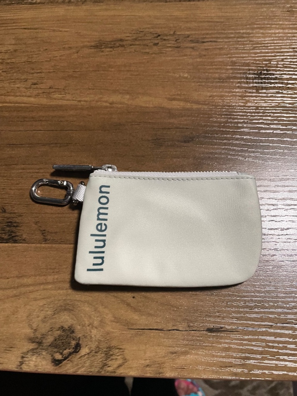 Lululemon pouch with Keychain Clip